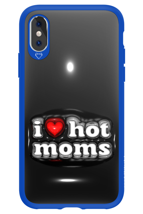 I love hot moms puffer - Apple iPhone X