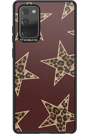 Wild Stars Burgundy - Samsung Galaxy Note 20