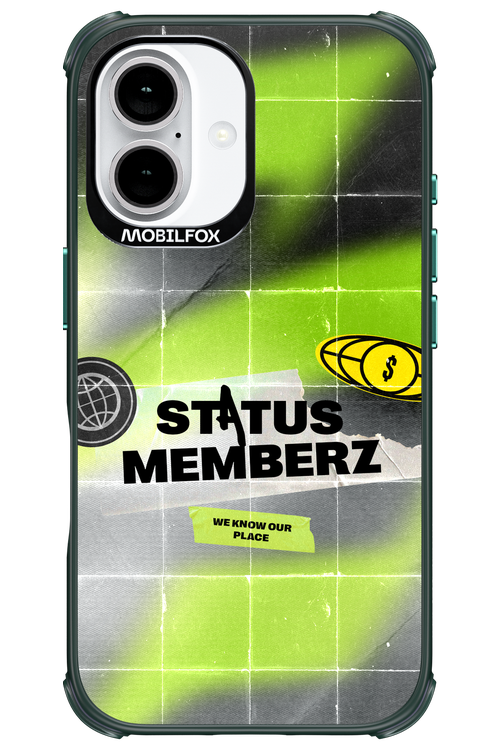 Status Memberz - Apple iPhone 16