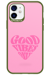 Good Vibes Heart - Apple iPhone 12