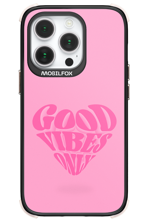 Good Vibes Heart - Apple iPhone 14 Pro