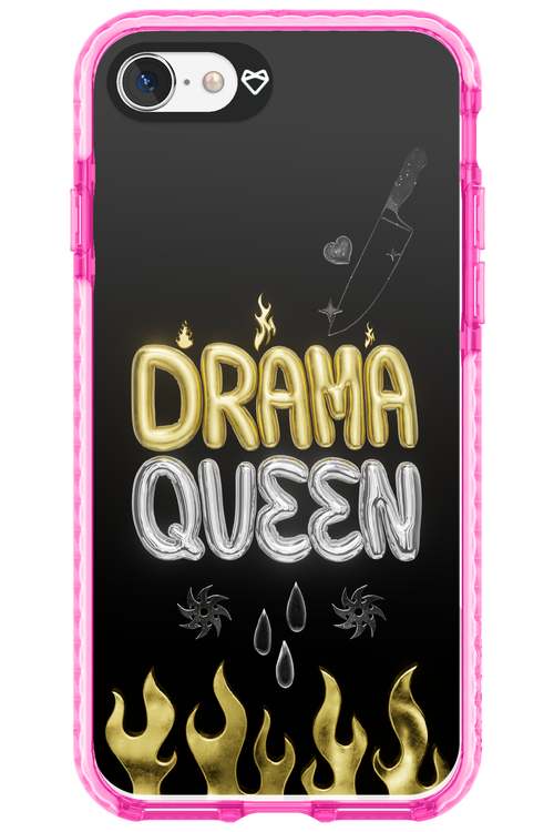 Drama Queen Black - Apple iPhone 8