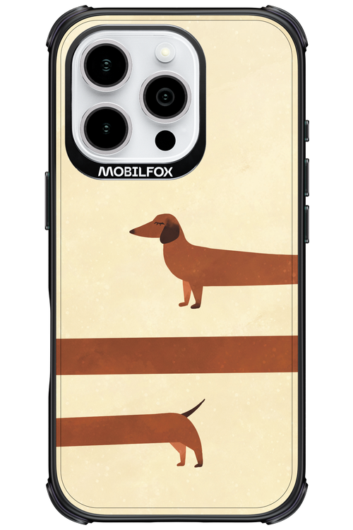 Stretchy Dog - Apple iPhone 16 Pro