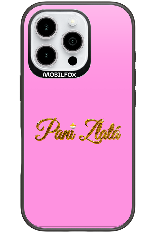 Pani Zlatá - Apple iPhone 16 Pro