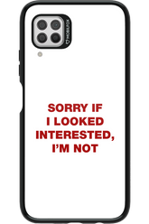 I'm not - Huawei P40 Lite