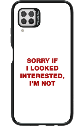 I'm not - Huawei P40 Lite