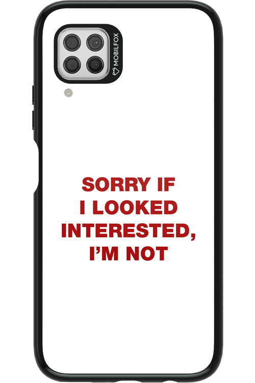 I'm not - Huawei P40 Lite