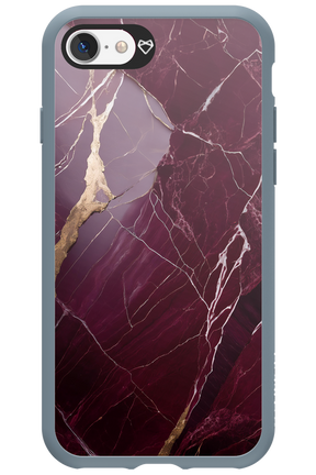 Burgundy Marble - Apple iPhone 7