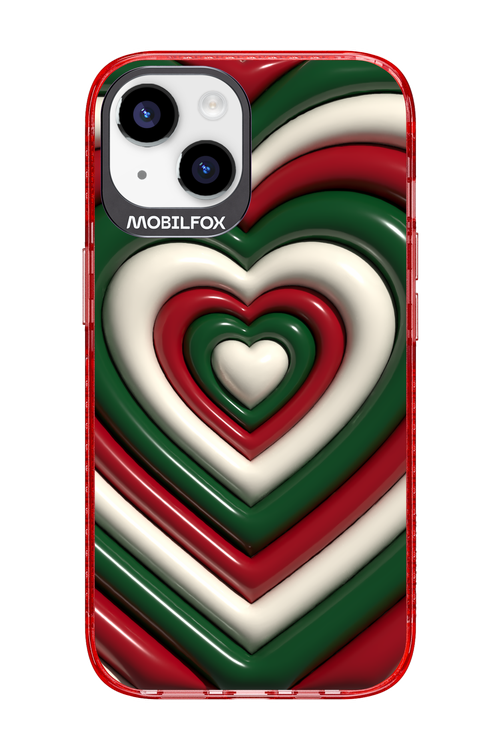 XMAS Hearts - Apple iPhone 14
