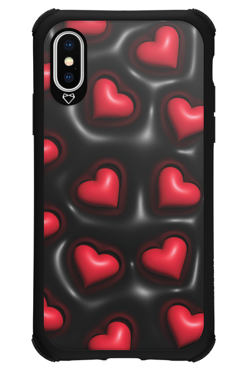 Hearts in love - Apple iPhone XS