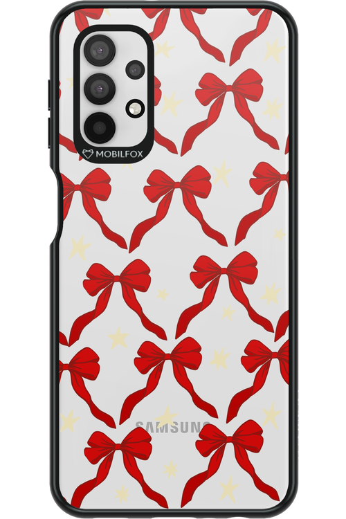 Bow & Stars (Transparent) - Samsung Galaxy A32 5G