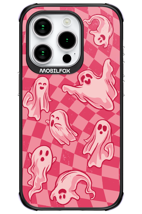 Strawberry Ghosts - Apple iPhone 15 Pro