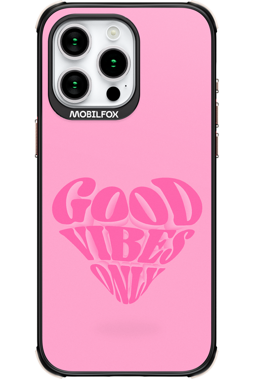 Good Vibes Heart - Apple iPhone 15 Pro Max