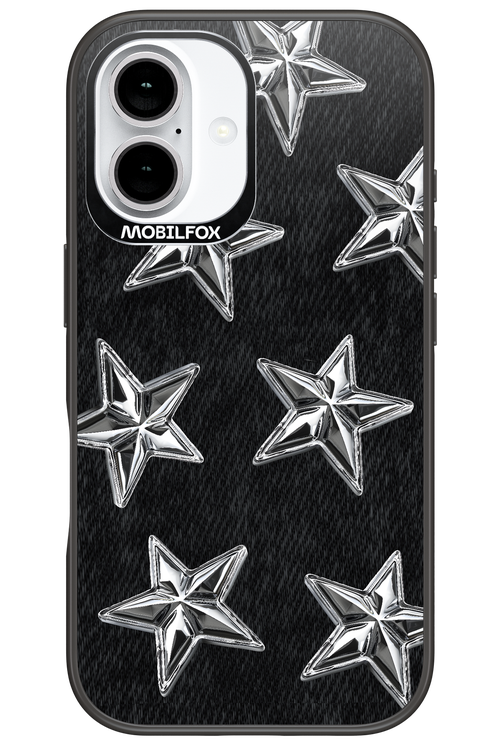 Chrome Stars - Apple iPhone 16