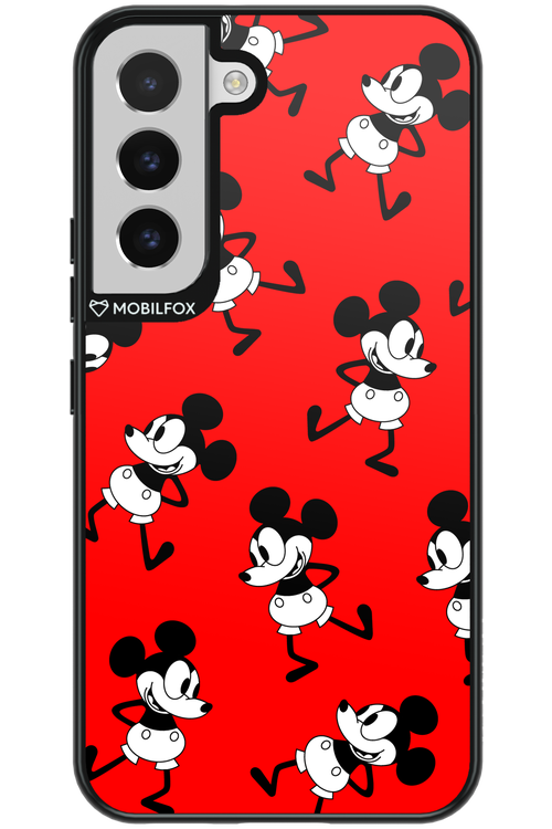 Iconic Mouse (red pattern) - Samsung Galaxy S22
