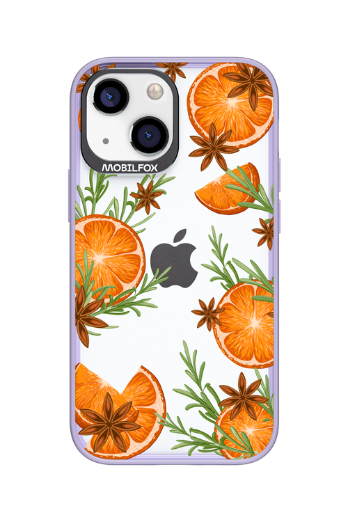 Orange With Star Anise - Apple iPhone 13 Mini