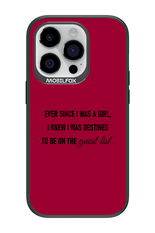 Guest List - Apple iPhone 14 Pro