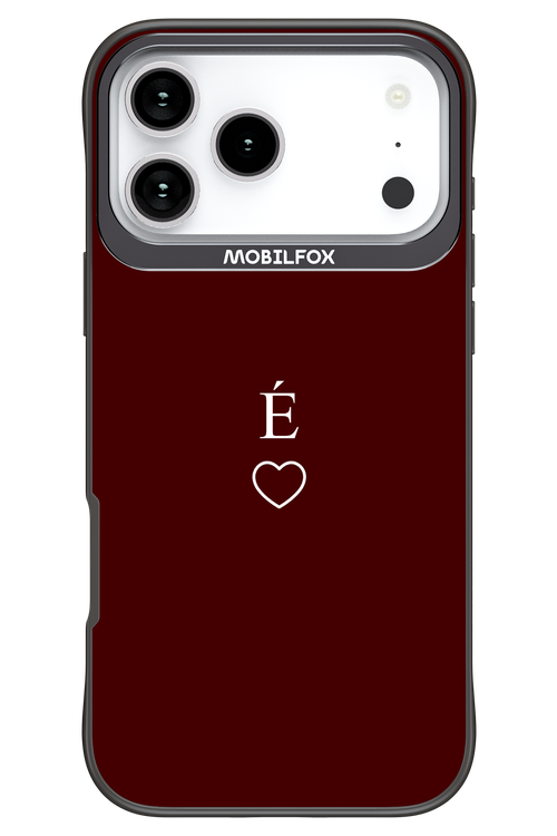 E Burgundia II 2.0 - Apple iPhone 17 Pro Max