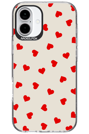 Sprinkle Heart - Apple iPhone 16 Plus