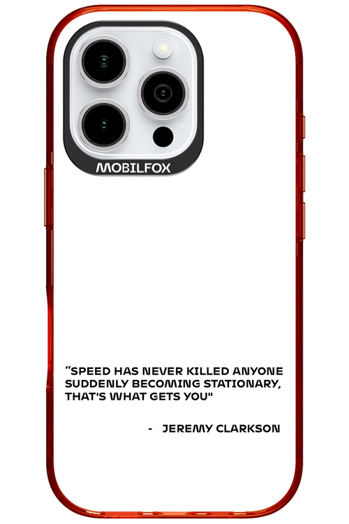 Speed Philosophy 2.0 - Apple iPhone 16 Pro