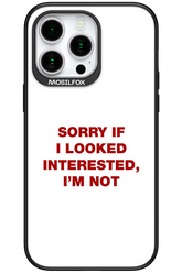 I'm not - Apple iPhone 15 Pro Max