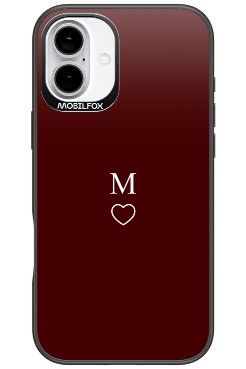 M Burgundia 2.0 - Apple iPhone 16 Plus