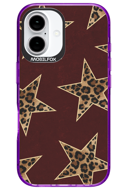 Wild Stars Burgundy - Apple iPhone 16