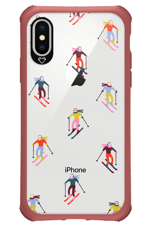 Snow Motion (Transparent) - Apple iPhone XS