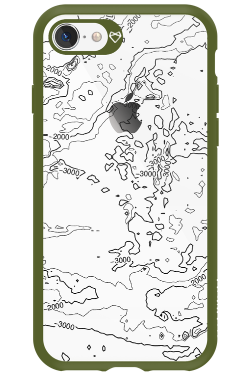 Contour Map 2.0 - Apple iPhone 8