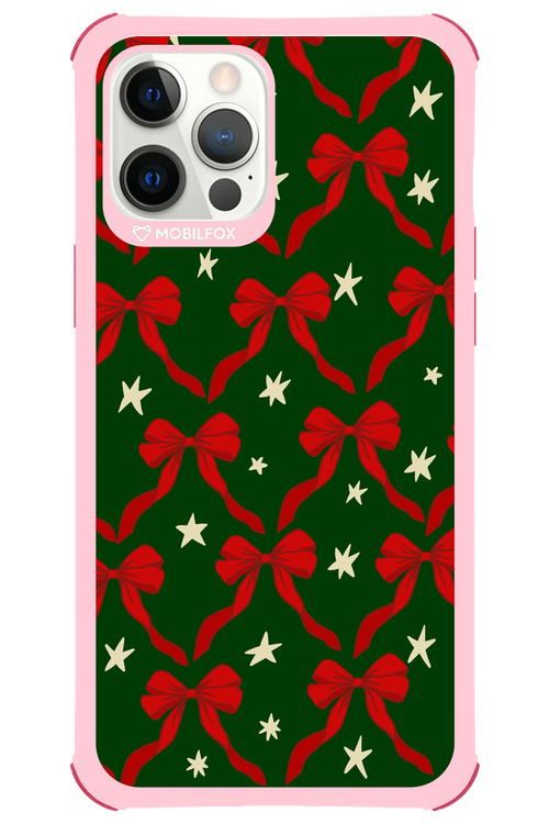 Bow & Stars (Green) - Apple iPhone 12 Pro Max