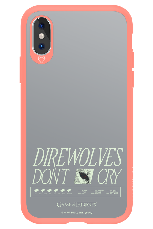 Direwolves Don’t Cry - Apple iPhone XS