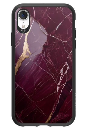 Burgundy Marble - Apple iPhone XR