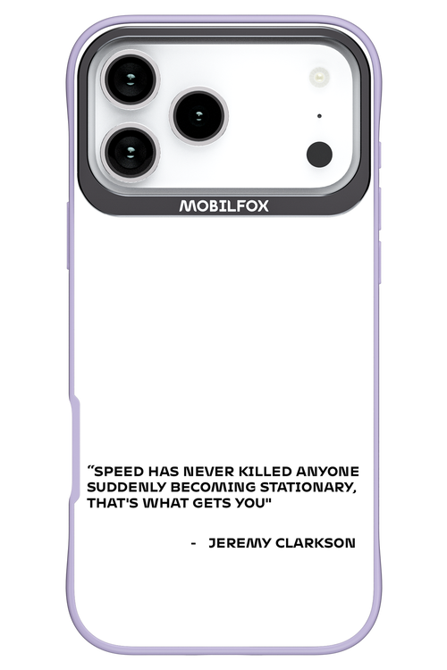 Speed Philosophy 2.0 - Apple iPhone 17 Pro Max