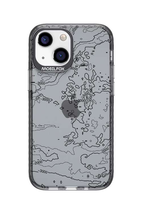 Contour Map - Apple iPhone 13 Mini