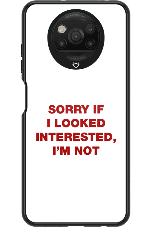 I'm not - Xiaomi Poco X3 NFC