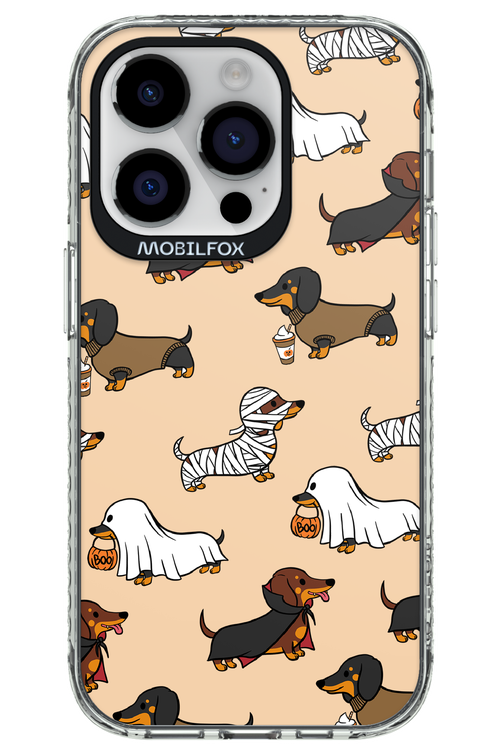 Scary Dachshund - Apple iPhone 14 Pro
