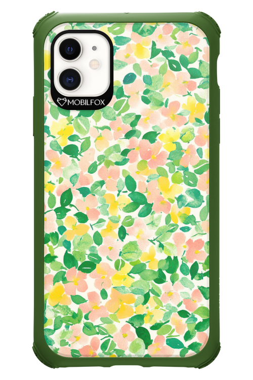 Sunshine on Flowers - Apple iPhone 11