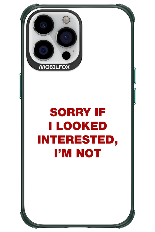 I'm not - Apple iPhone 13 Pro Max