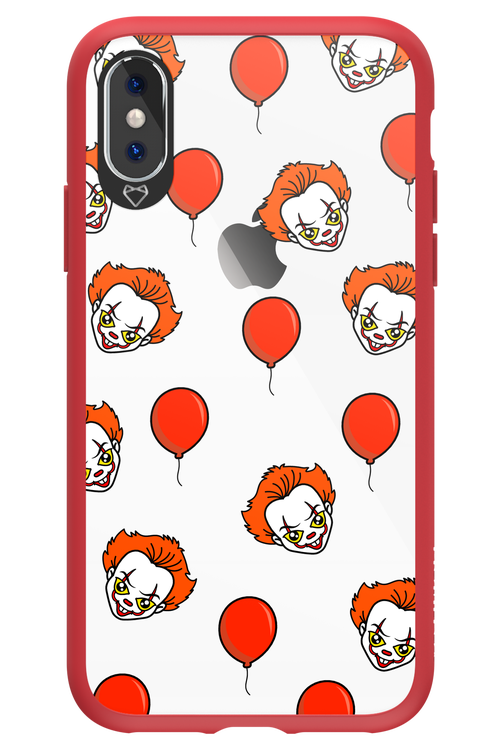 Mystery Clown (Transparent) - Apple iPhone X