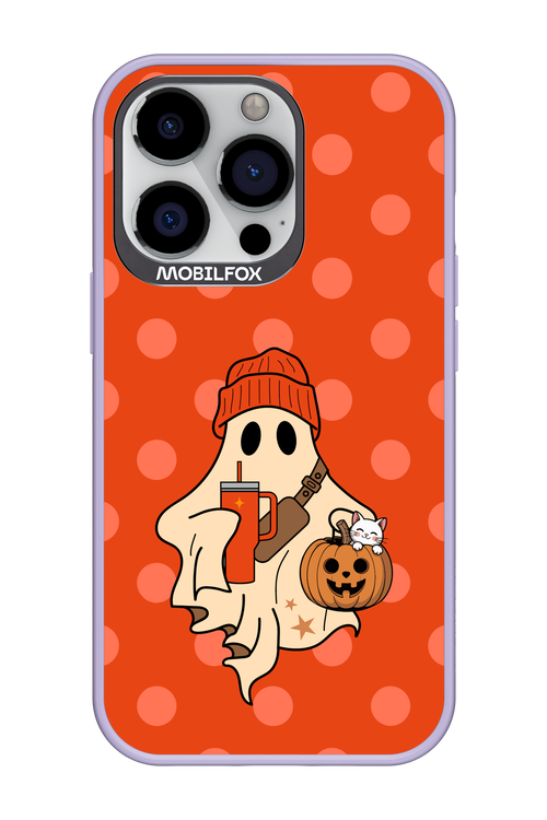 Ghost Girl (Orange) - Apple iPhone 13 Pro