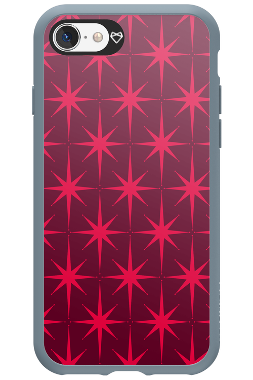 Burgundy Starss - Apple iPhone SE 2020
