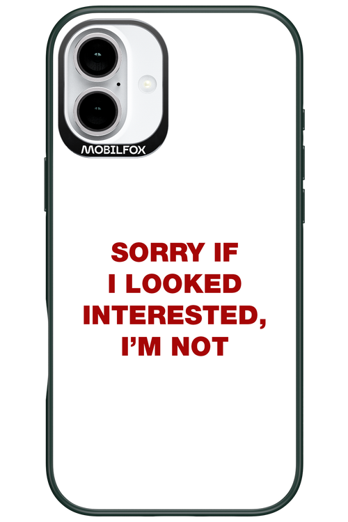 I'm not - Apple iPhone 16 Plus