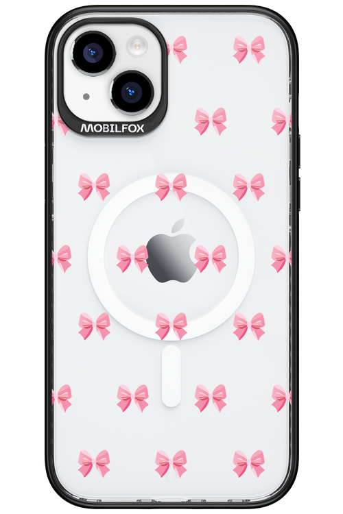 Pinky Bow - Apple iPhone 15 Plus