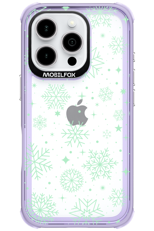 Tiffany's Snowflakes - Apple iPhone 16 Pro