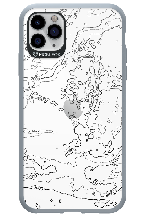 Contour Map - Apple iPhone 11 Pro Max