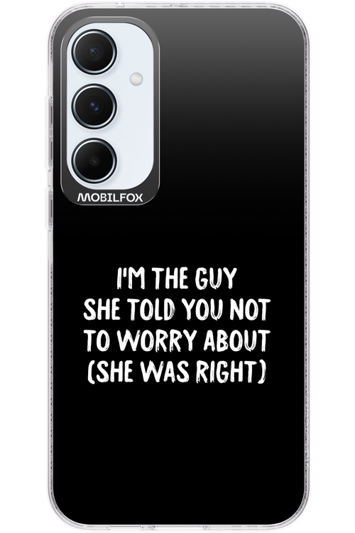 She was right 2.0 - Samsung Galaxy A55
