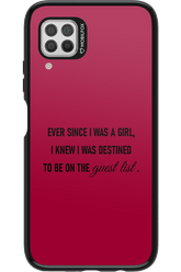 Guest List - Huawei P40 Lite