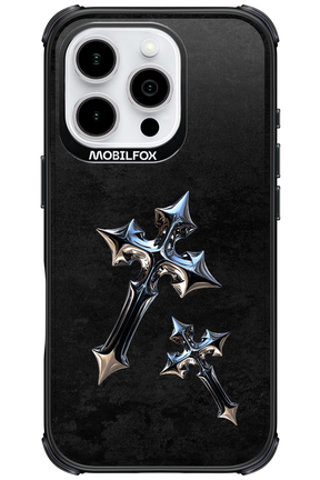 Chrome Crosses - Apple iPhone 16 Pro