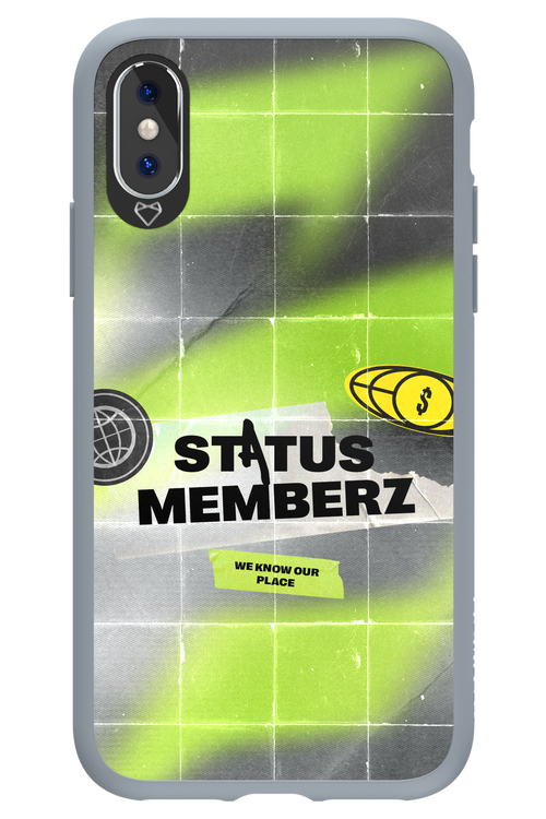 Status Memberz - Apple iPhone XS