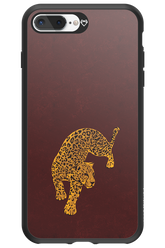 Burgundy Leopard - Apple iPhone 8 Plus